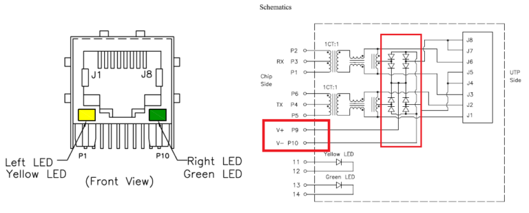 ESP32 Passive PoE (Power Over Ethernet) Design - PCB Artists