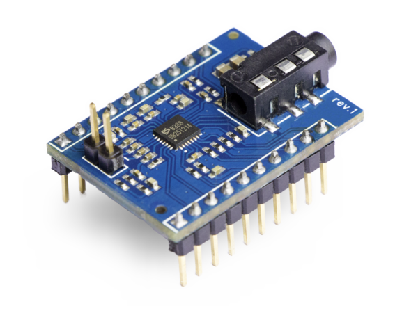 Audio De Codec Module ES8388 module transparent for ESP32 small