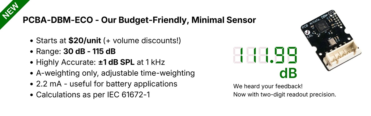 PCBA-DBM-ECO new budget-friendly I2C sound level sensor module