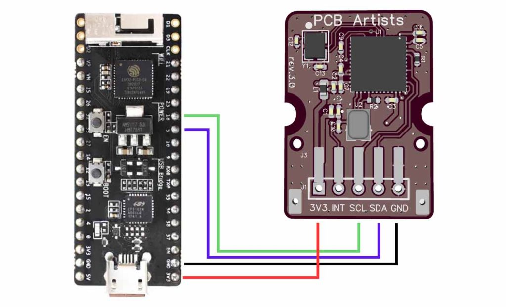 esp32 decibel sensor how to make connections