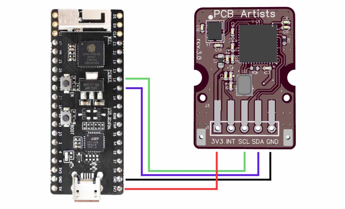 esp32 decibel sensor how to make connections